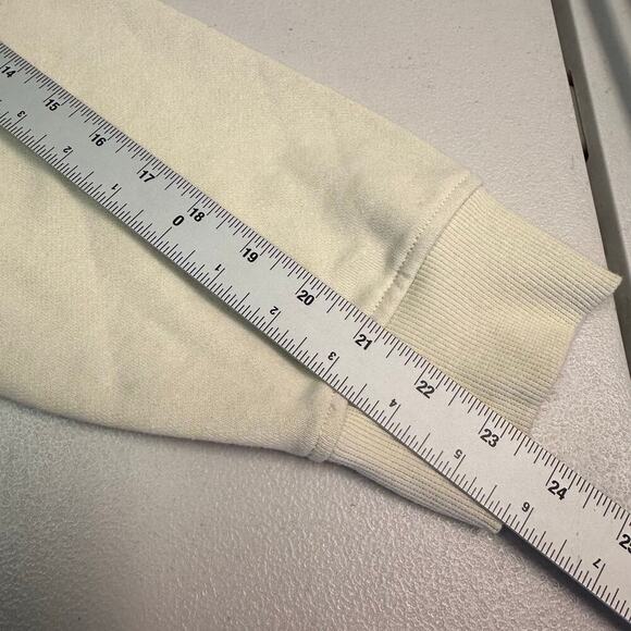 Goodfellow | Men Crew Neck Sweater in Cream Color - Picture 5 of 6